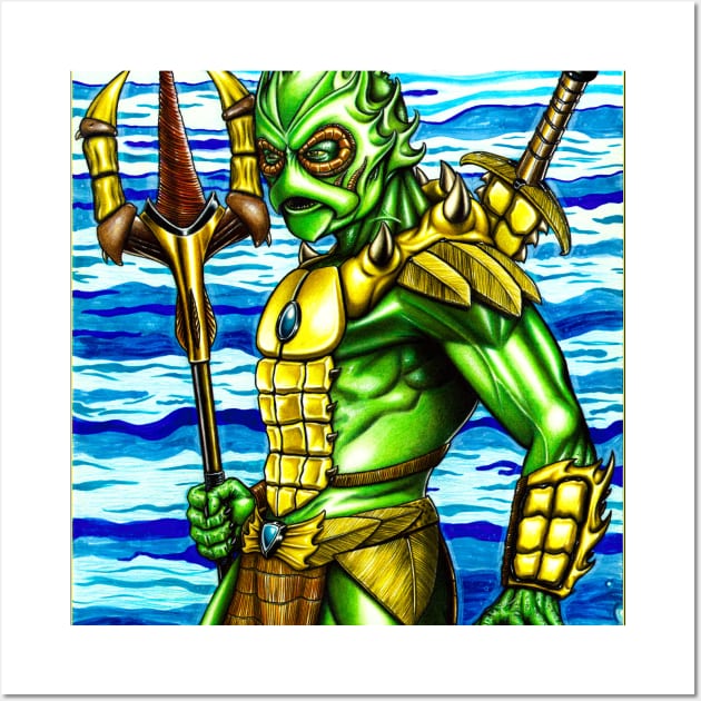 mer man Wall Art by sapanaentertainment